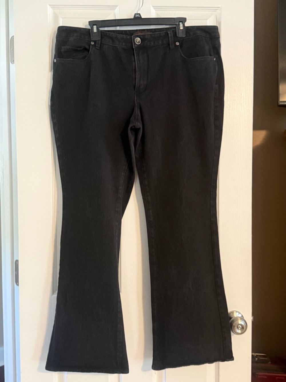 Coldwater Creek Black Bootcut Jeans for Women